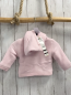Preview: Boboli neu Strickjacke Gr. 62  rosa grauer Stern warme Fütterung