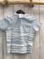 Preview: Boboli neu T-Shirt Gr. 80  hellblau weiße Streifen Schiffe