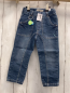 Preview: Boboli neu Hose Gr. 74  blau Jeans helle Nähte Bund verstellbar