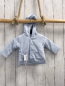 Preview: Boboli neu Wendesweatjacke Gr. 74  hellblau + hellblau weiß gestreift