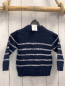 Preview: blue seven neu  Pullover Gr. 74  blau weiße Streifen Strick