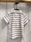 Preview: Chicco neu T-Shirt Gr. 68  weiß blaue Streifen Polokragen