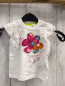 Preview: Blue seven neu T-Shirt Gr. 62  weiß bunte Blume Kolibri