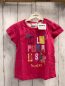 Preview: blue seven neu T-Shirt Gr. 80  pink bunte Buchstaben Blumen
