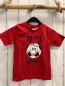Preview: blue seven neu T-Shirt Gr. 92  rot schwarze Schrift Fußball