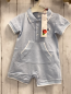 Preview: Boboli neu Playsuit Gr. 74  hellblau Polokragen