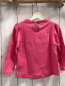 Preview: blue seven neu Langarmshirt Gr. 74  pink Spitze Stickerei 