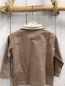Preview: Chicco neu Langarmshirt Gr. 74  braun weiße Streifen Polokragen NP 29,90 €