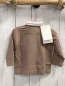 Preview: Chicco neu Langarmshirt Gr. 62  braun weiße Streifen Polokragen NP 29,90 €