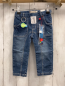 Preview: Boboli neu Hose Gr. 80  blau Jeans Bund verstellbar