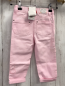Preview: Blue seven neu Hose Gr. 86  rosa Jeans Pailetten Bund verstellbar