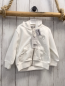 Preview: Gymp neu  Sweatjacke Gr. 74  weiß Glitzerschrift NP 35,95€