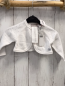 Preview: Boboli neu Strickjacke Gr. 68  weiß Lochmuster