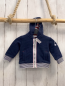 Preview: Chicco neu Sweatjacke Gr. 62  blau weiß roter Streifen 