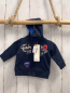 Preview: Blue seven neu Sweatjacke Gr. 62  blau weiße Schrift 