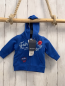Preview: Blue seven neu Sweatjacke Gr. 62  blau hellblaue Schrift 