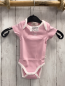 Preview: neu bellybutton Body Gr. 56  rosa weißer Bund Vogel