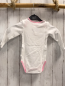 Preview: Bellybutton neu Body Gr. 62/68  weiß rosa Bund Hase langarm