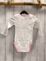 Preview: Bellybutton neu Body Gr. 62/68  weiß rosa Bund Hase langarm