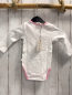 Preview: Bellybutton neu Body Gr. 62/68  weiß rosa Bund Hase langarm