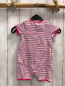 Preview: Bellybutton neu Playsuit Gr. 74  weiß pink rosa hellblauer Streifen 