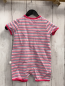 Preview: Bellybutton neu Playsuit Gr. 62  weiß pink rosa hellblauer Streifen 