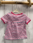 Preview: Bellybutton neu T-Shirt Gr. 68  weiß pink blau rosa Streifen pink Bund 