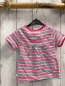 Preview: Bellybutton neu T-Shirt Gr. 74  weiß pink blau rosa Streifen pink Bund 