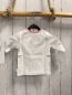 Preview: Bellybutton neu Langarmshirt Gr. 62/68  weiß Käfer rosa Bund