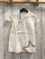 Preview: Bellybutton neu Kleid Gr. 86  weiß beige Stern 100% Baumwolle NP 35,95 €