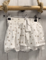 Preview: Bellybutton neu Rock Gr. 98  weiß beige Sterne NP 32,95€