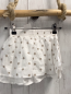 Preview: Bellybutton neu Rock Gr. 98  weiß beige Sterne NP 32,95€