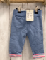 Preview: bellybutton neu Jogginghose Gr. 62  blau + gestreifter Umschlag 