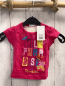 Preview: blue seven neu T-Shirt Gr. 62  pink bunte Schrift Kolibri