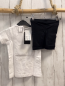 Preview: 2tlg neu Blue seven T-Shirt + Shorts  Gr. 98  weiß Eiscreme Deutschland + schwarz
