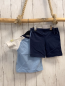Preview: 2tlg neu Blue seven T-Shirt + Shorts  Gr. 62  hellblau weiß Schrift + blau