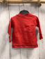 Preview: neu Blue seven  Langarmshirt Gr. 56  rot blaue schrift Bär