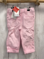 Preview: neu blue seven Hose Gr. 74  rosa Jeans Pailetten Bund verstellbar