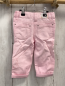Preview: neu blue seven Hose Gr. 74  rosa Jeans Pailetten Bund verstellbar
