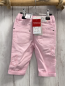 Preview: neu blue seven Hose Gr. 62  rosa Jeans Pailetten Bund verstellbar
