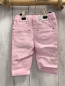 Preview: neu blue seven Hose Gr. 62  rosa Jeans Pailetten Bund verstellbar