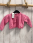 Preview: Blue seven neu Strickjacke Gr. 74  pink Rüsschen