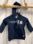 Preview: blue seven neu Sweatjacke Gr. 62  dunkelblau hellblaue schrift Zahl Boot