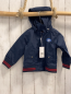 Preview: Blue seven neu Jacke Gr. 74  blau rote Streifen am Bund