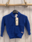 Preview: neu Blue seven Strickjacke Gr. 86  Königsblau Kragen