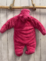 Preview: neu Blue Seven Plüschoverall Gr. 56  pink Kapuze