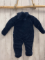 Preview: neu Blue Seven Plüschoverall Gr. 68  dunkelblau Kapuze