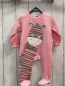 Preview: neu Boboli Schlafanzug Gr. 62  himbeerton Zebra Nicky