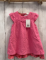 Preview: neu blue seven Kleid Gr. 80  pink Kord Schleife
