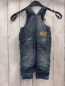 Preview: blue seven neu Latzhose Gr. 68  blau Jeans gefüttert